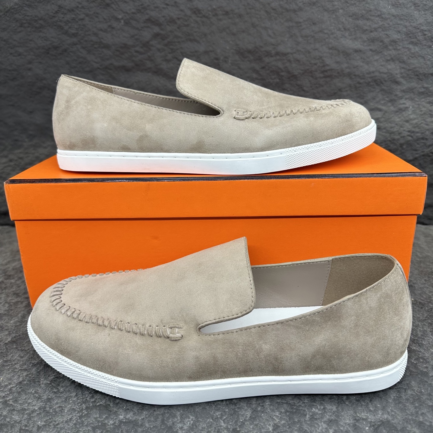 Hermes Job Men Loafers Size 40-45