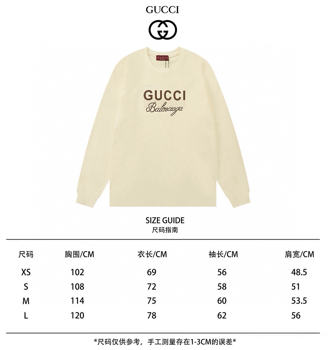 Gucci 2025 New Unisex Sweatshirt Size S-XL