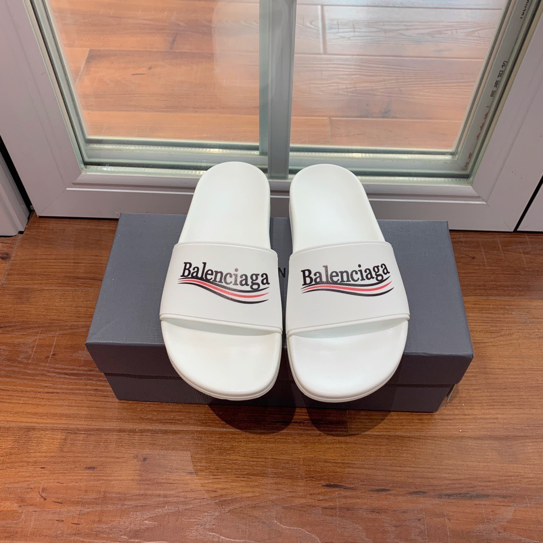 Balenciaga Pool Slippers Size 35-46 4-Color