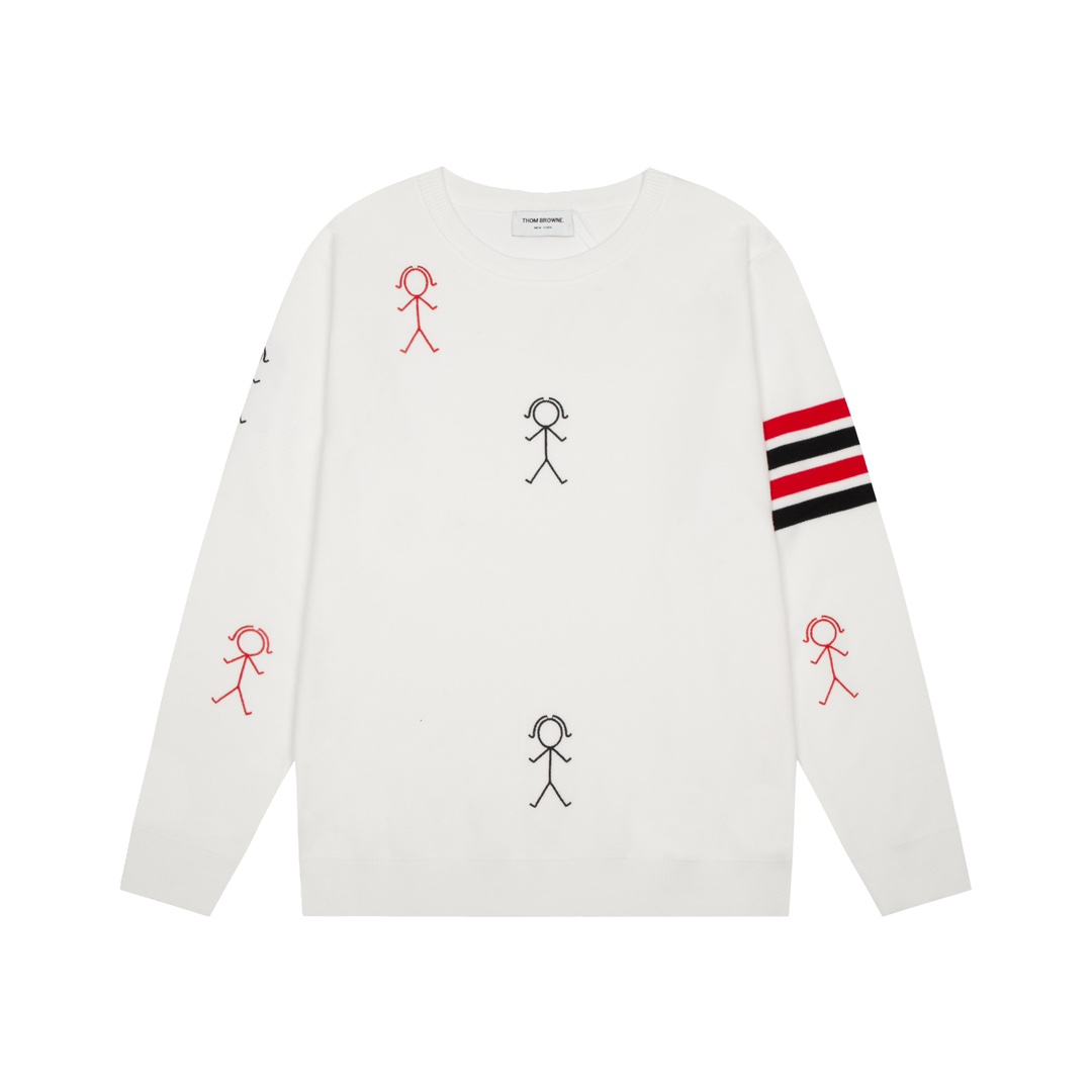 Thom Browne Unisex Sweatshirt Size S-XL