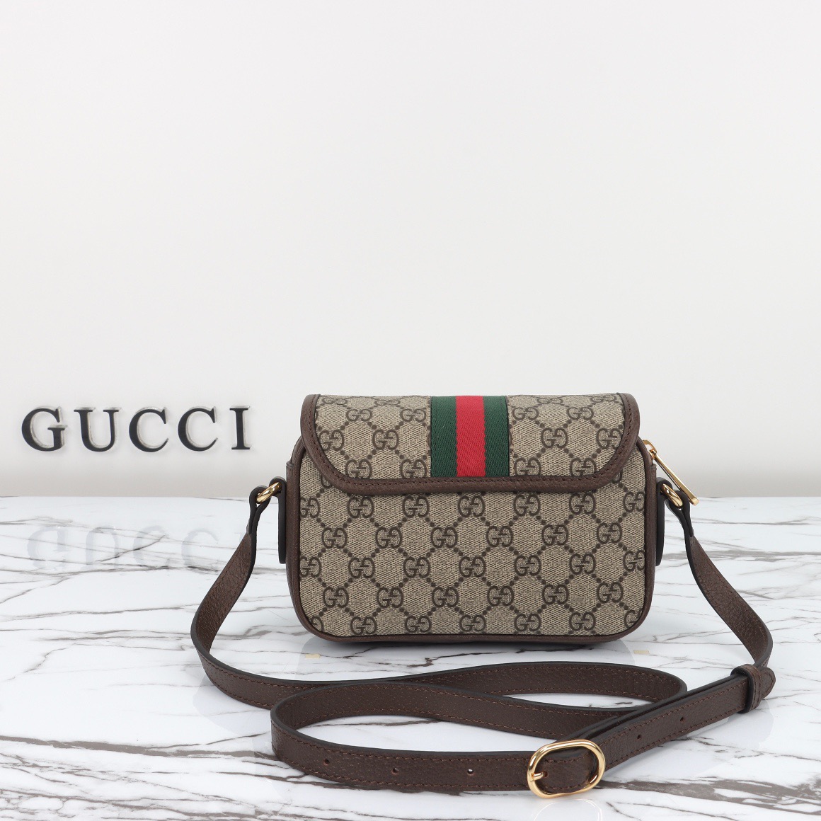 Gucci Ophidia GG Women Shoulder Bags 13*22*4cm