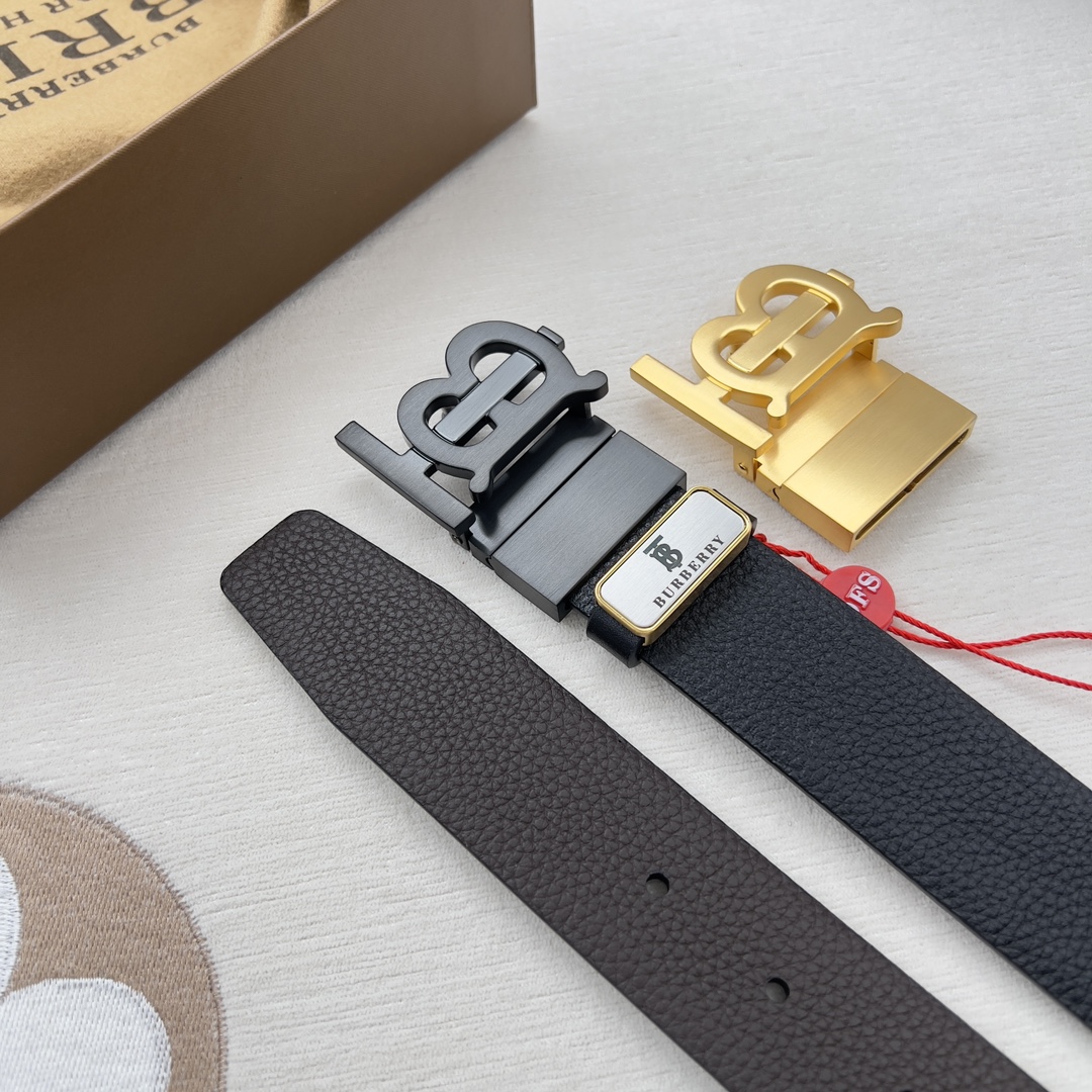 Burberry Mens Belt Width 3.5cm