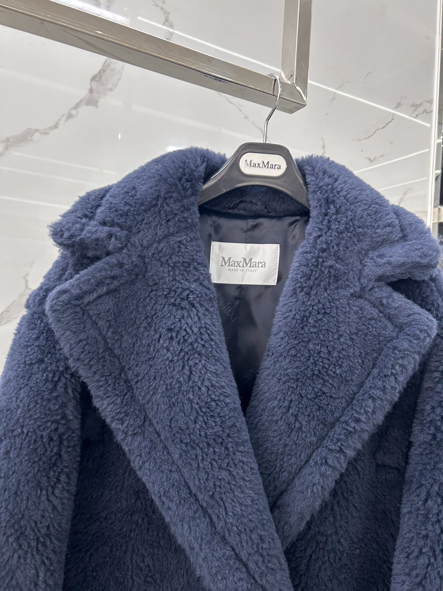 Max Mara Teddy fur long coat Size XS-M