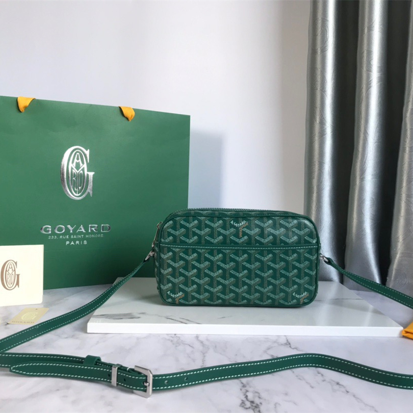 Goyard Cap-Vert Mens Shoulder Bags Size 22.5*13*7cm