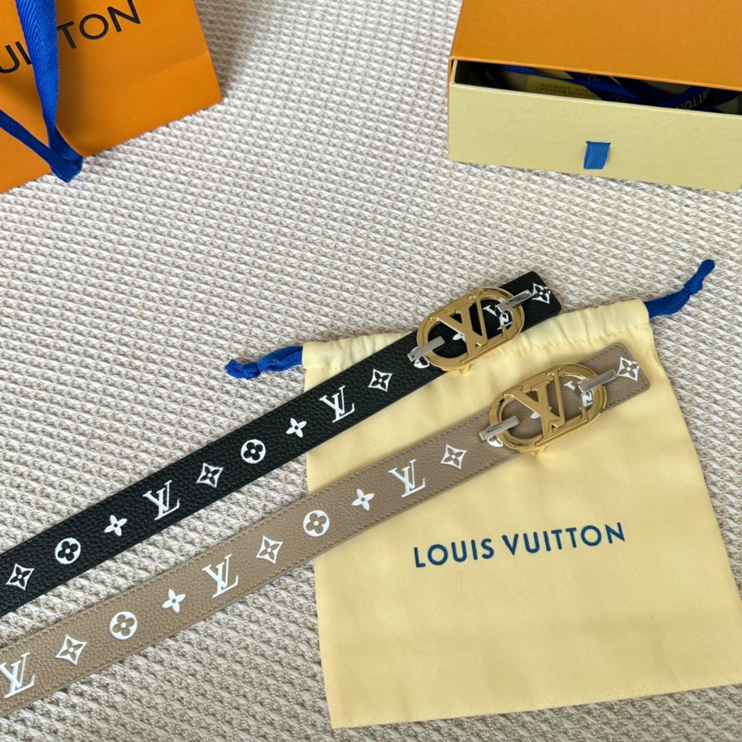 Louis Vuitton Women Belt Width 3cm