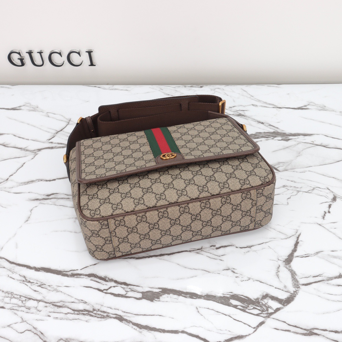 Gucci Mittelgrosse Ophidia Mens Shoulder Bags Size 28*22*8cm