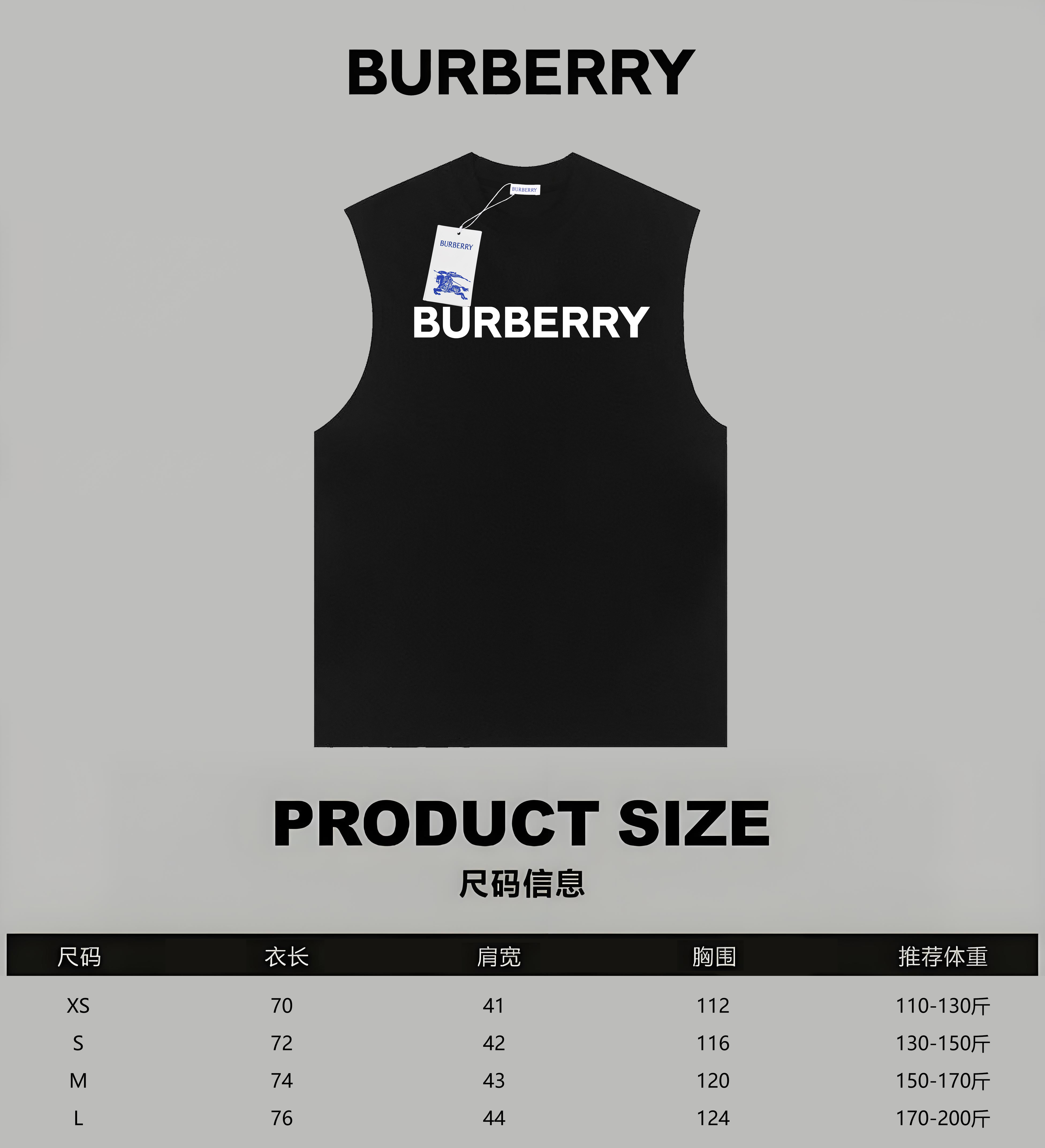 Burberry Cotton T Shirt Size XS-L