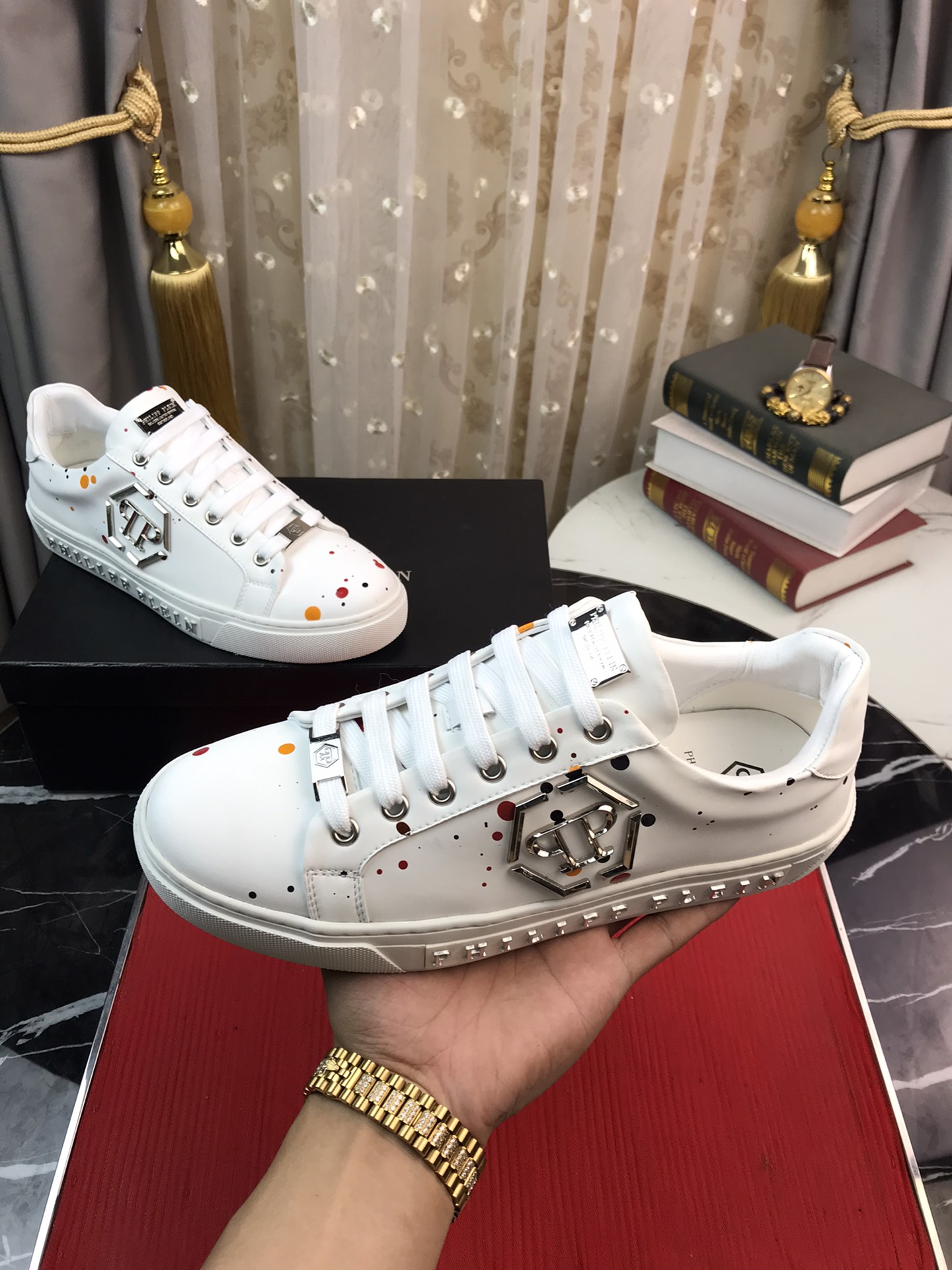 Philipp Plein Mens Outdoor Sneakers Shoes 38 - 45