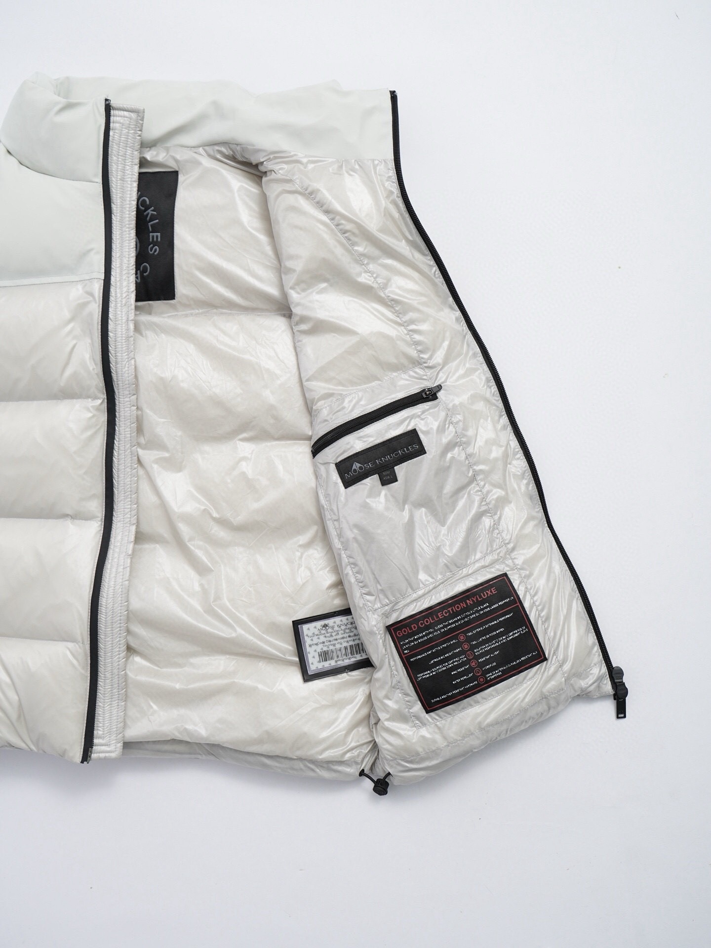 Moose Knuckles J26 Vest-WD Unisex Winter Vest Size S-XXL