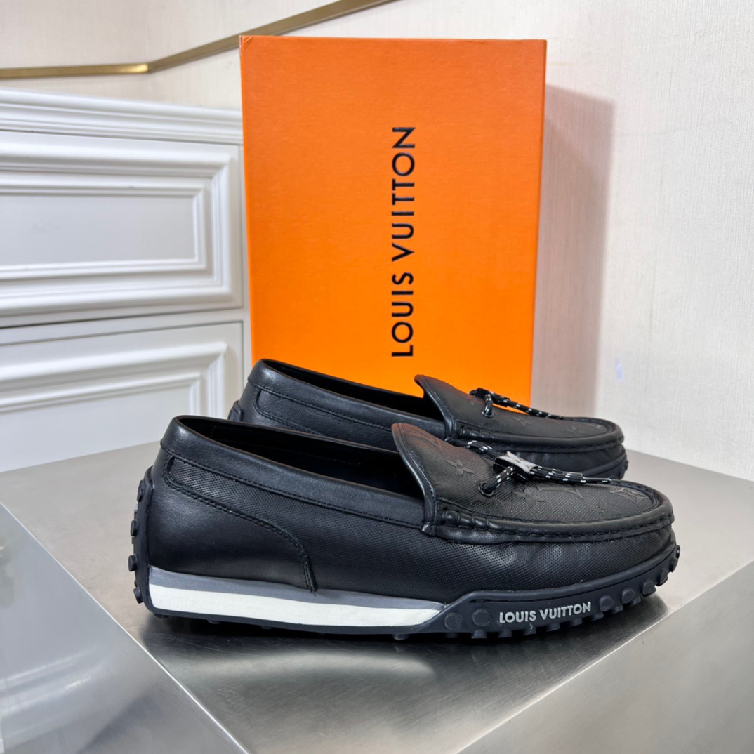 Louis Vuitton LV Racer Moccasin Loafers Size 39-45 4-Color