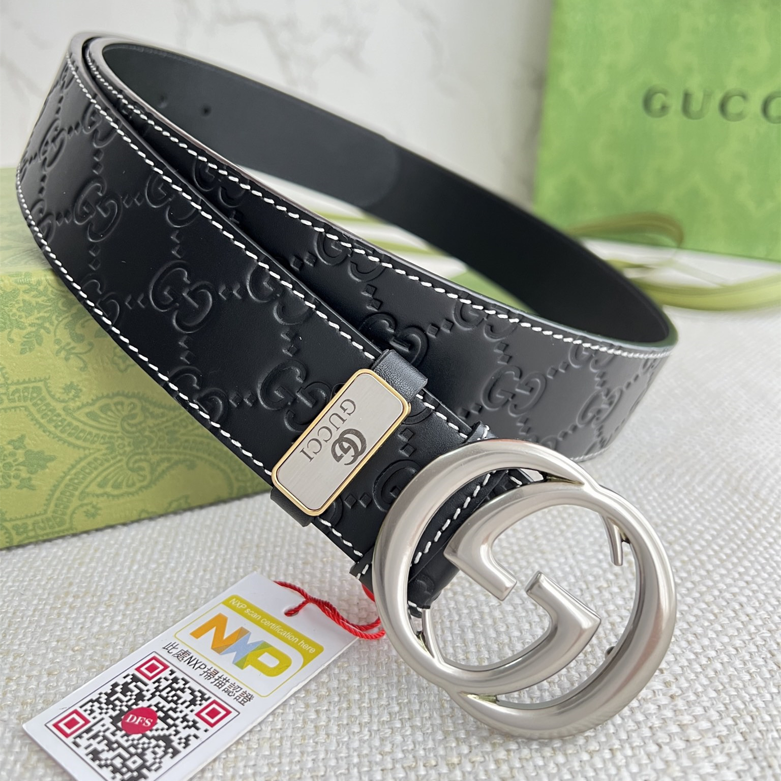 Gucci Mens Belt Width 3.8cm