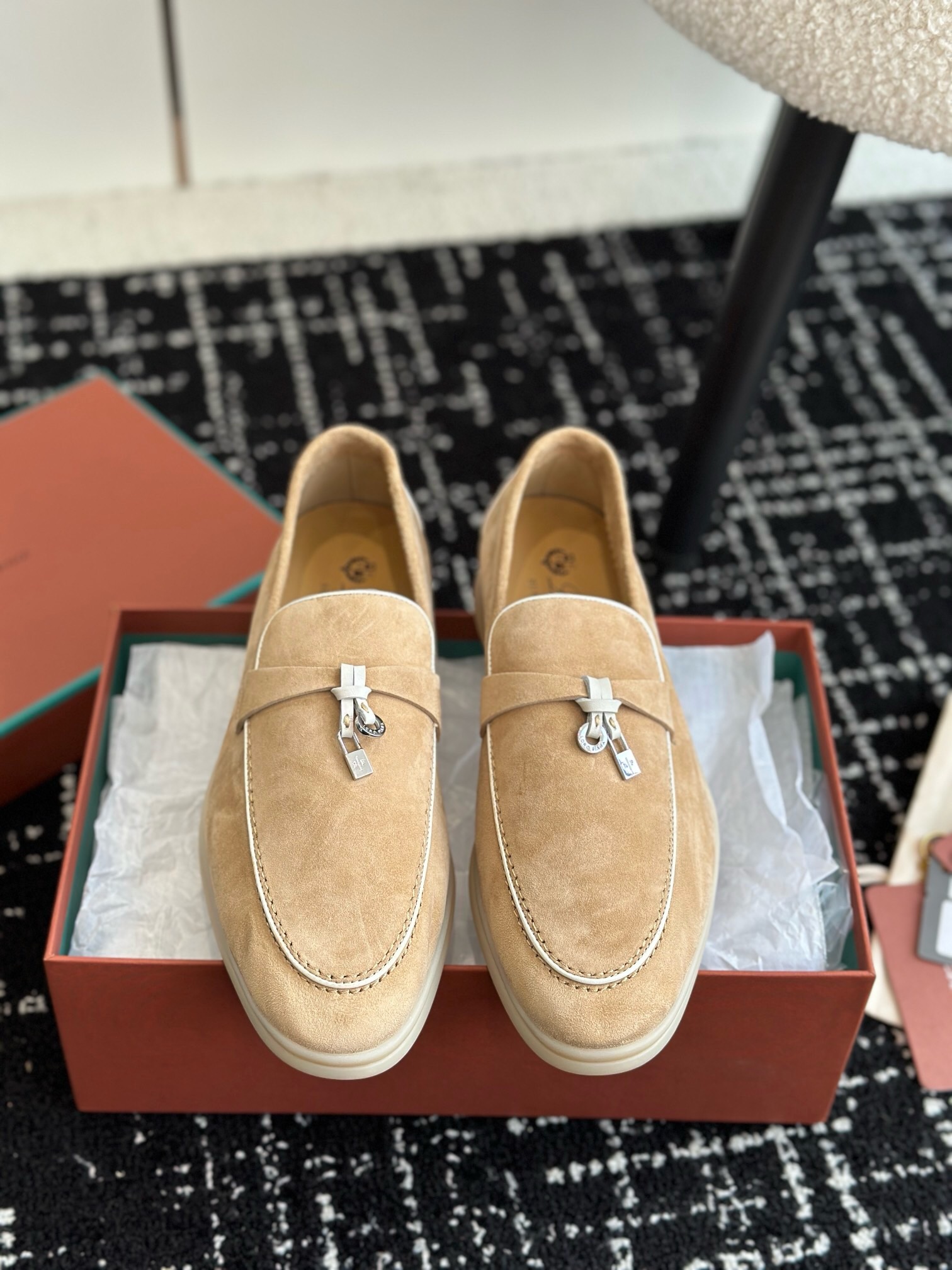 Loro Piana Unisex Loafers Size 36-45