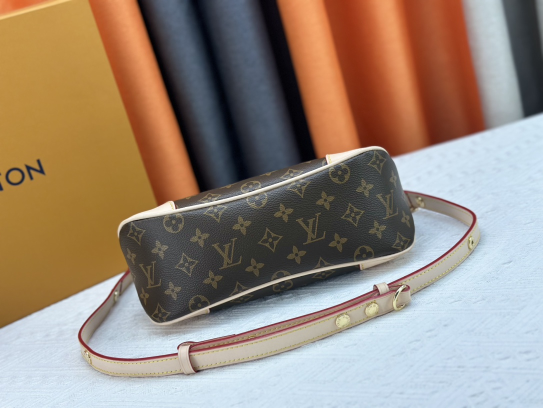Louis Vuitton Odeon Monogram Women Shoulder Bags Size 27*16*10cm