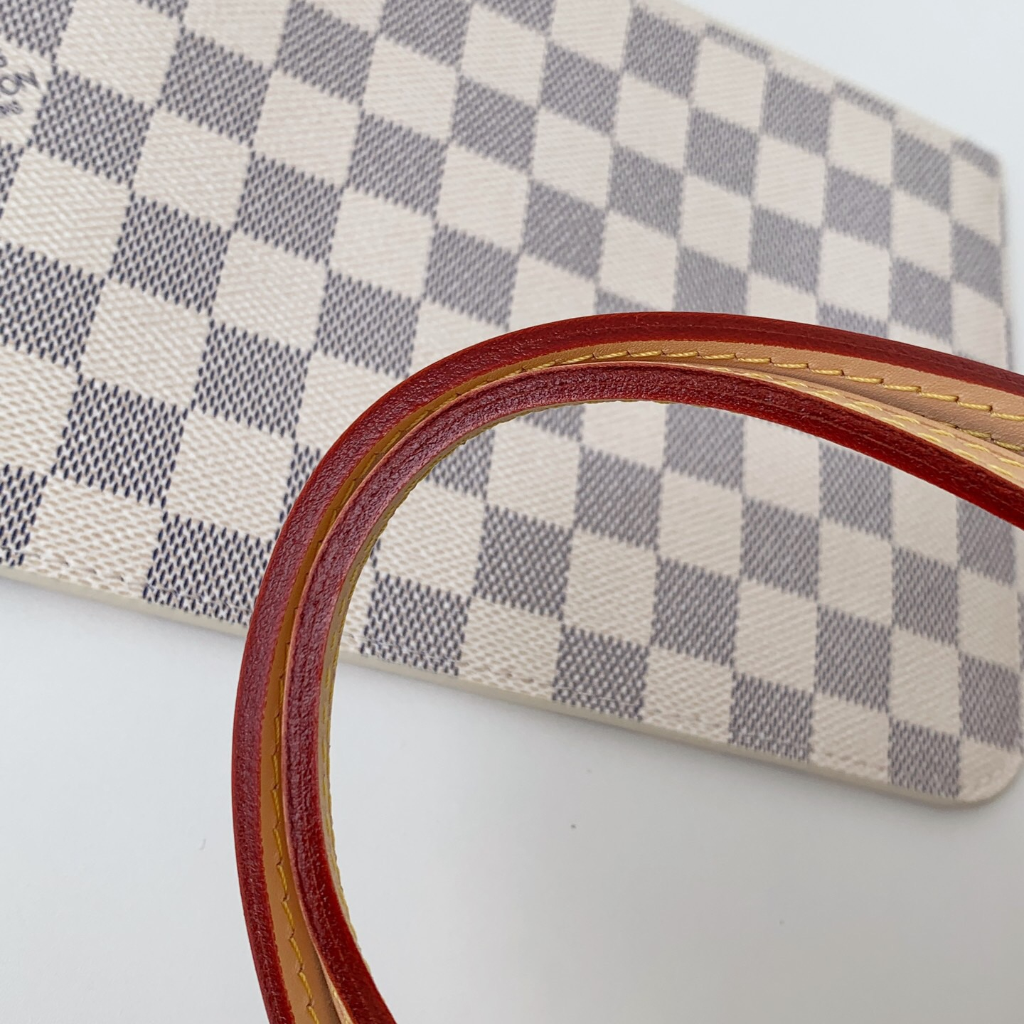 Louis Vuitton N41360 Neverfull Women Bags White Size 32*29*17cm