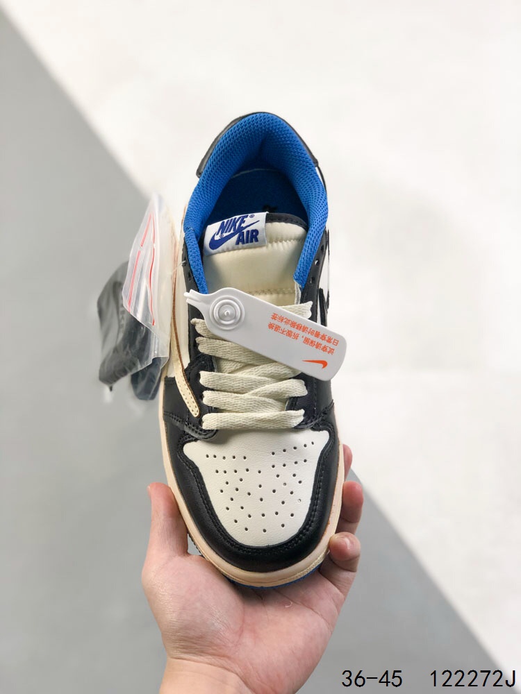 Nike Air Jordan 1 x Travis Scott Low Top Sneaker Shoes Gr. 36-46