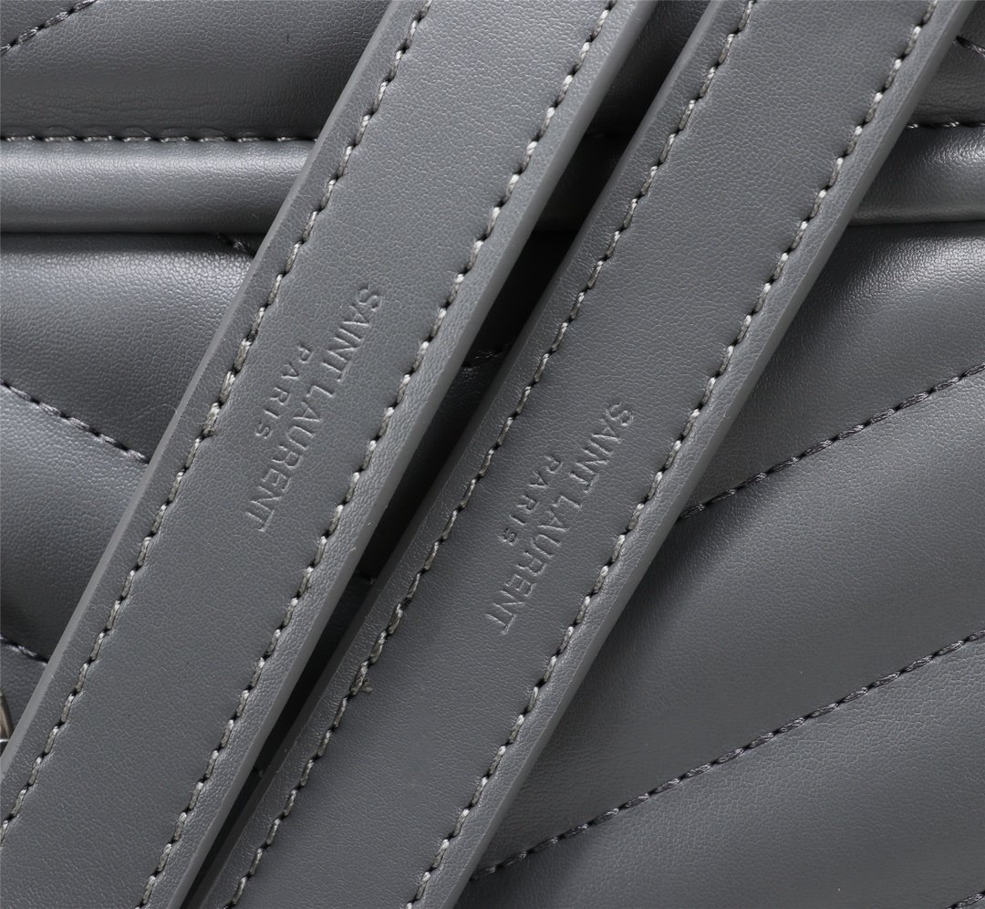 YSL Lou Lou Puffer Women Shoulder Bags Size 30cm