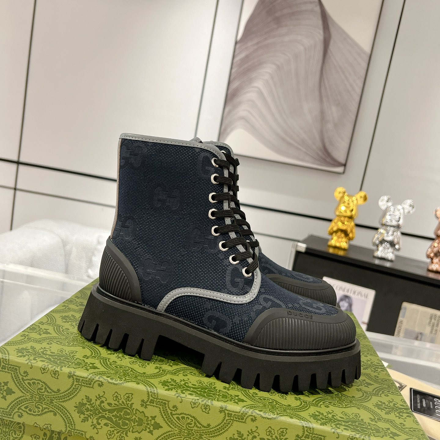 Gucci 23ss Women Boots Size 36-46