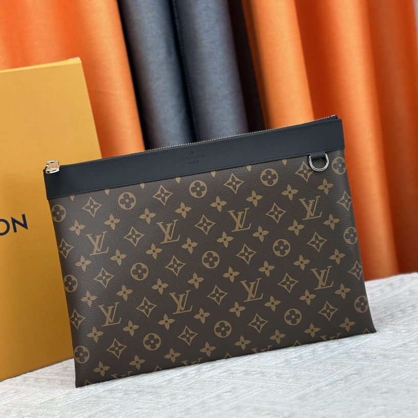 Louis Vuitton M62291 Pochette apollo Clutch Bags Size 34*25*2cm