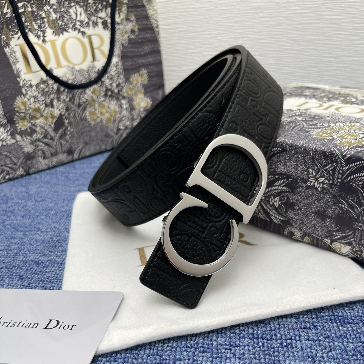 Dior Mens Belt Width 3.5cm