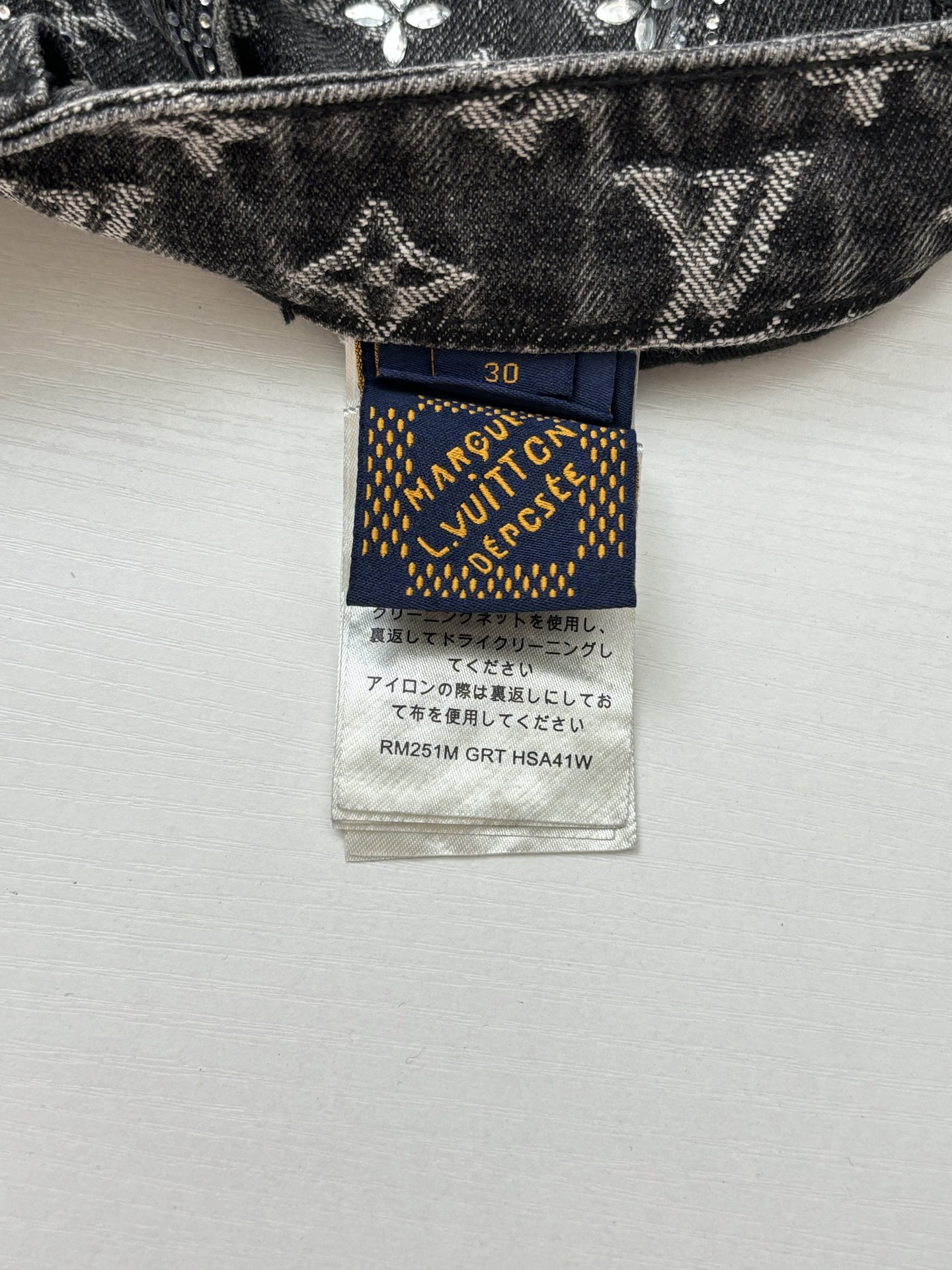 Louis Vuitton Monogram Pants Jeans Size S-XL