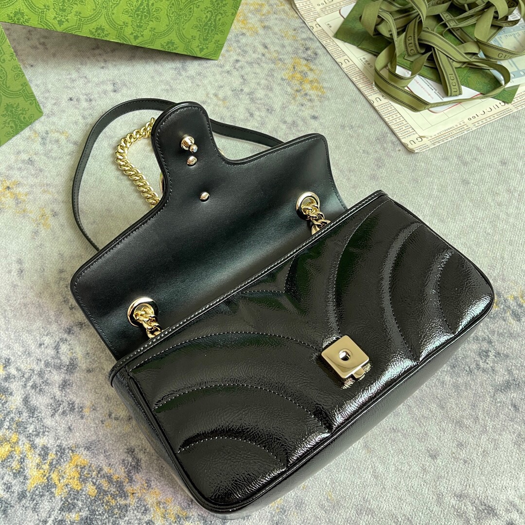 Gucci Kleine GG Marmont Women Shoulder Bags Size 26*15*7cm