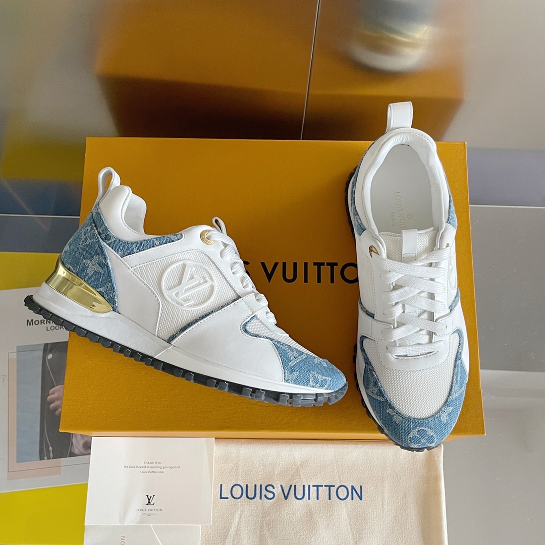 Louis Vuitton Run Away Sneaker For Women Size 36-41  5-Color