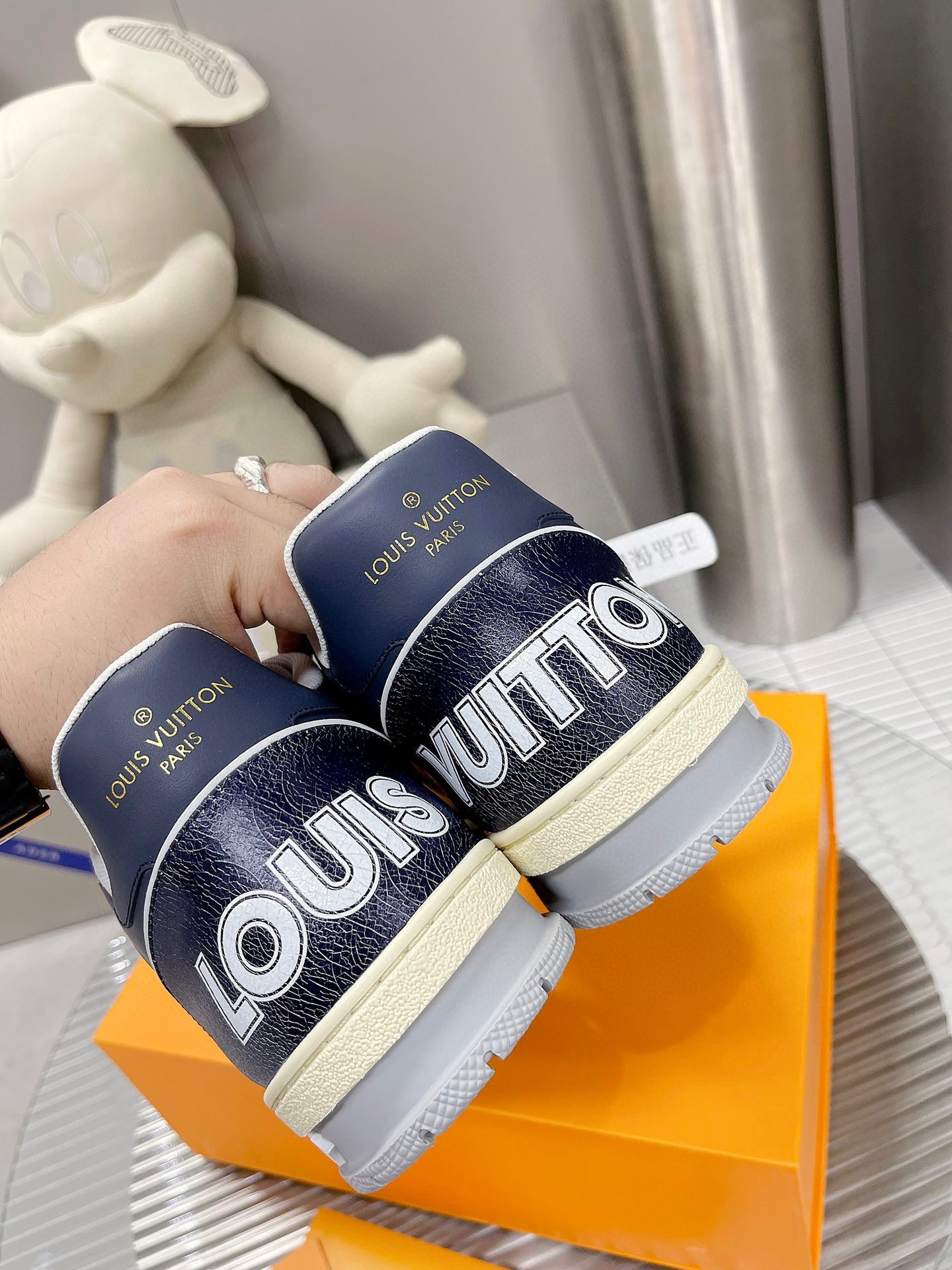 Louis Vuitton LV Trainer Velcro Strap Sneaker Size 36-46