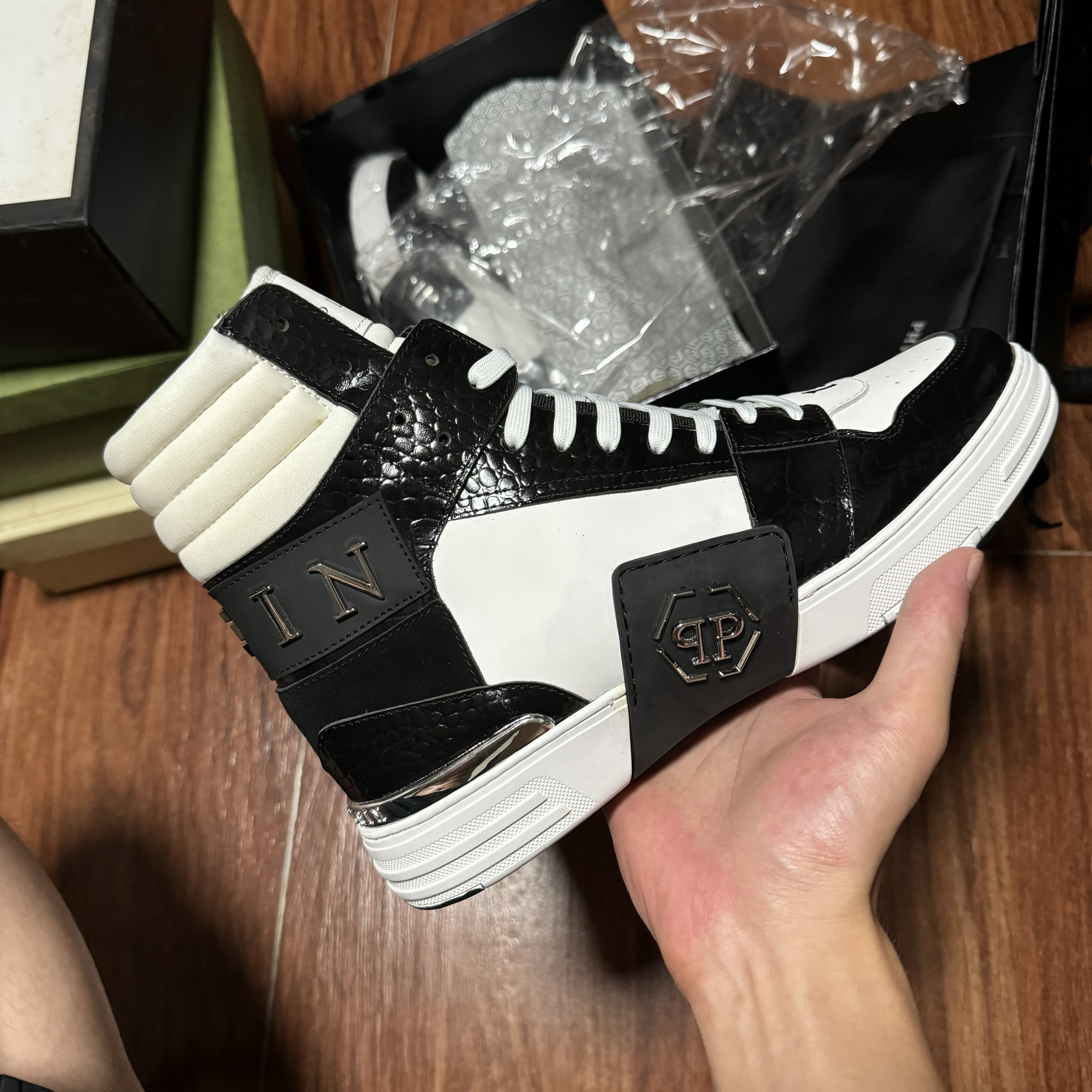 Philipp Plein Mens Outdoor Sneakers Size 45