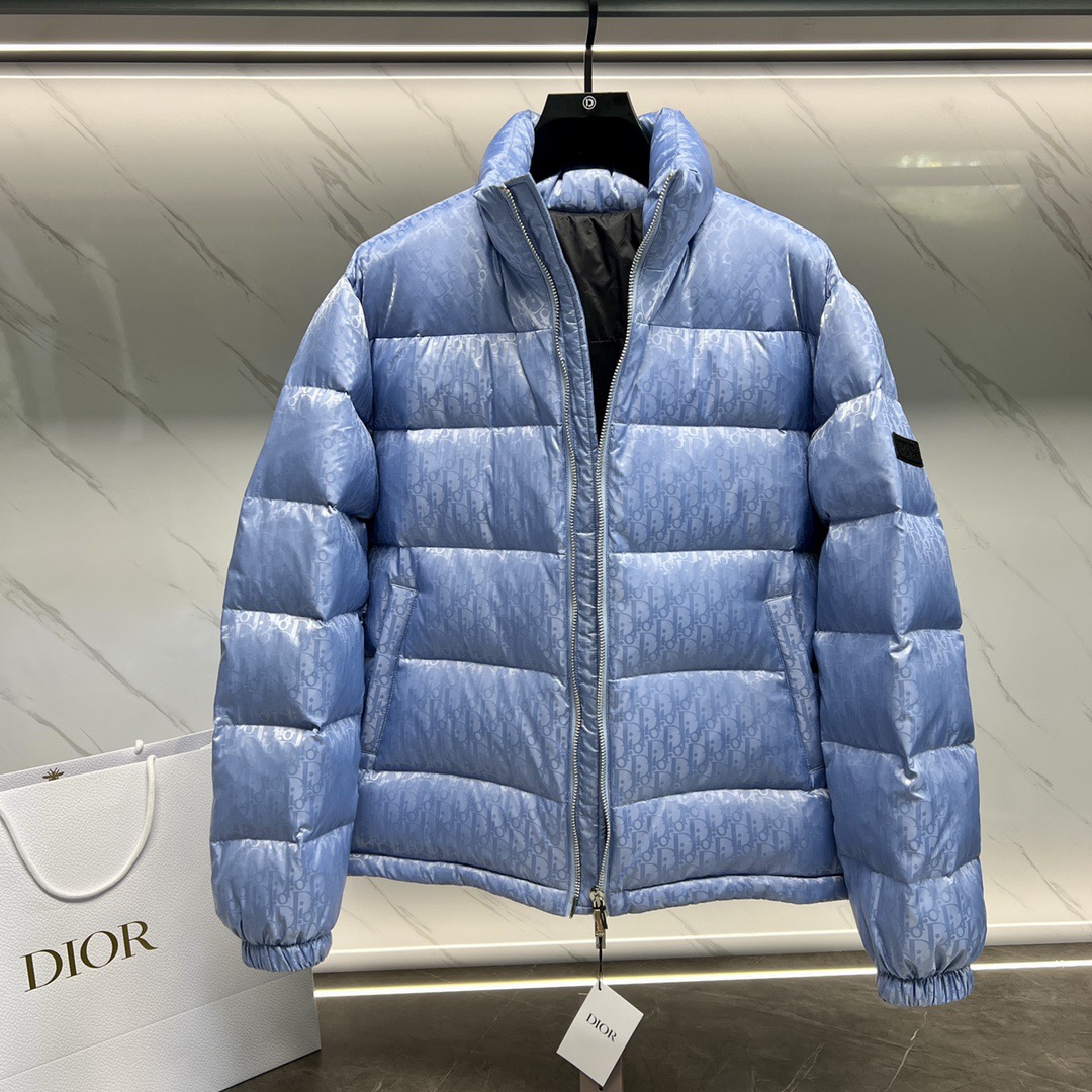 Dior 23FW Oblique Unisex Winter Jacket Size 46-54