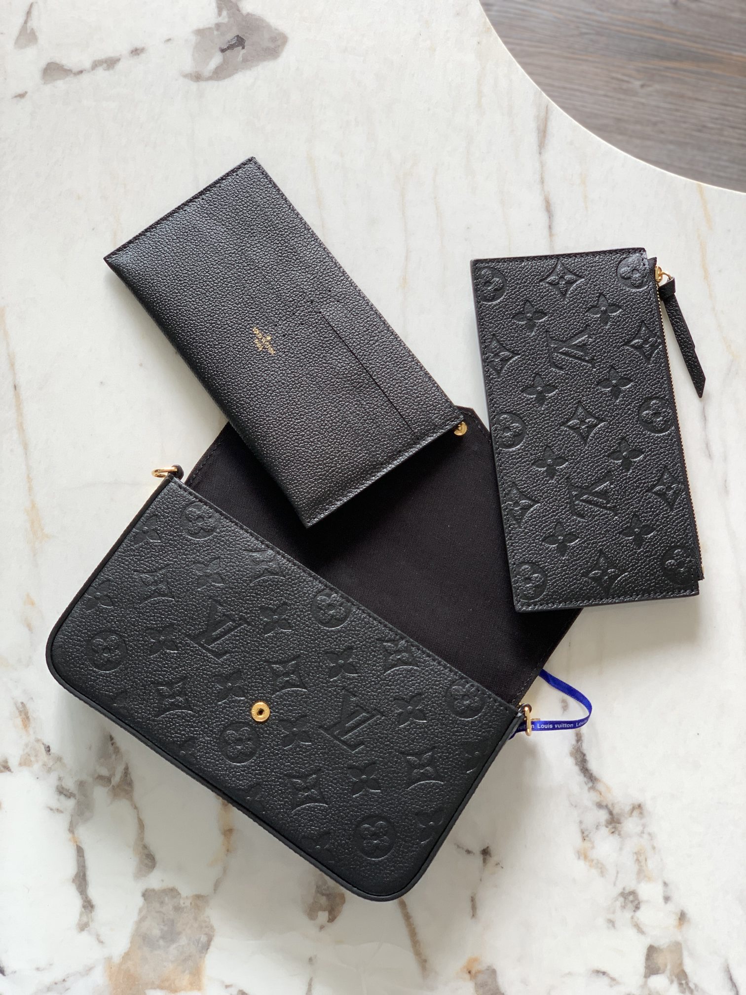 Louis Vuitton M64064 Félicie Pochette Women Shoulder Bags Size 21*12*3cm