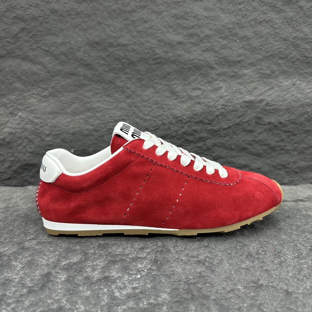 MiuMiu Plume Nappa Sneaker Size 35-40