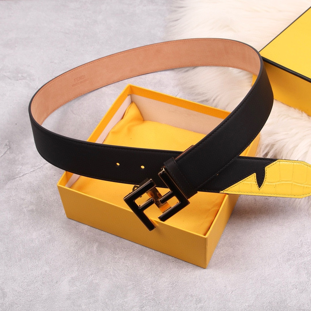 Fendi Mens Belt Width 3.8cm