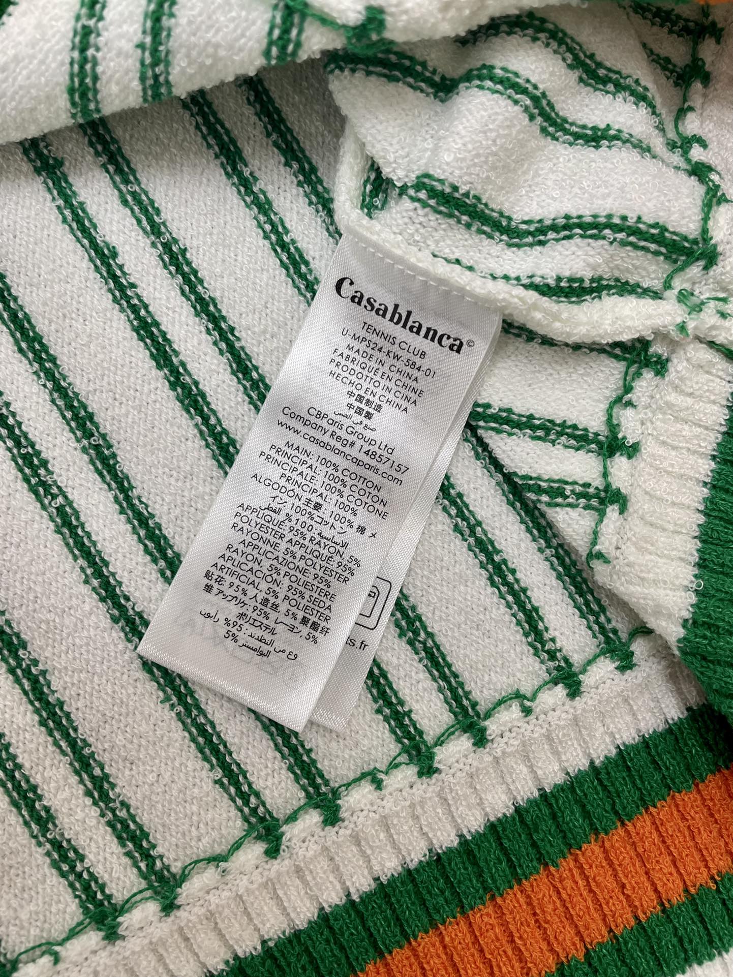 Casablanca Polo Shirt Size S-XL