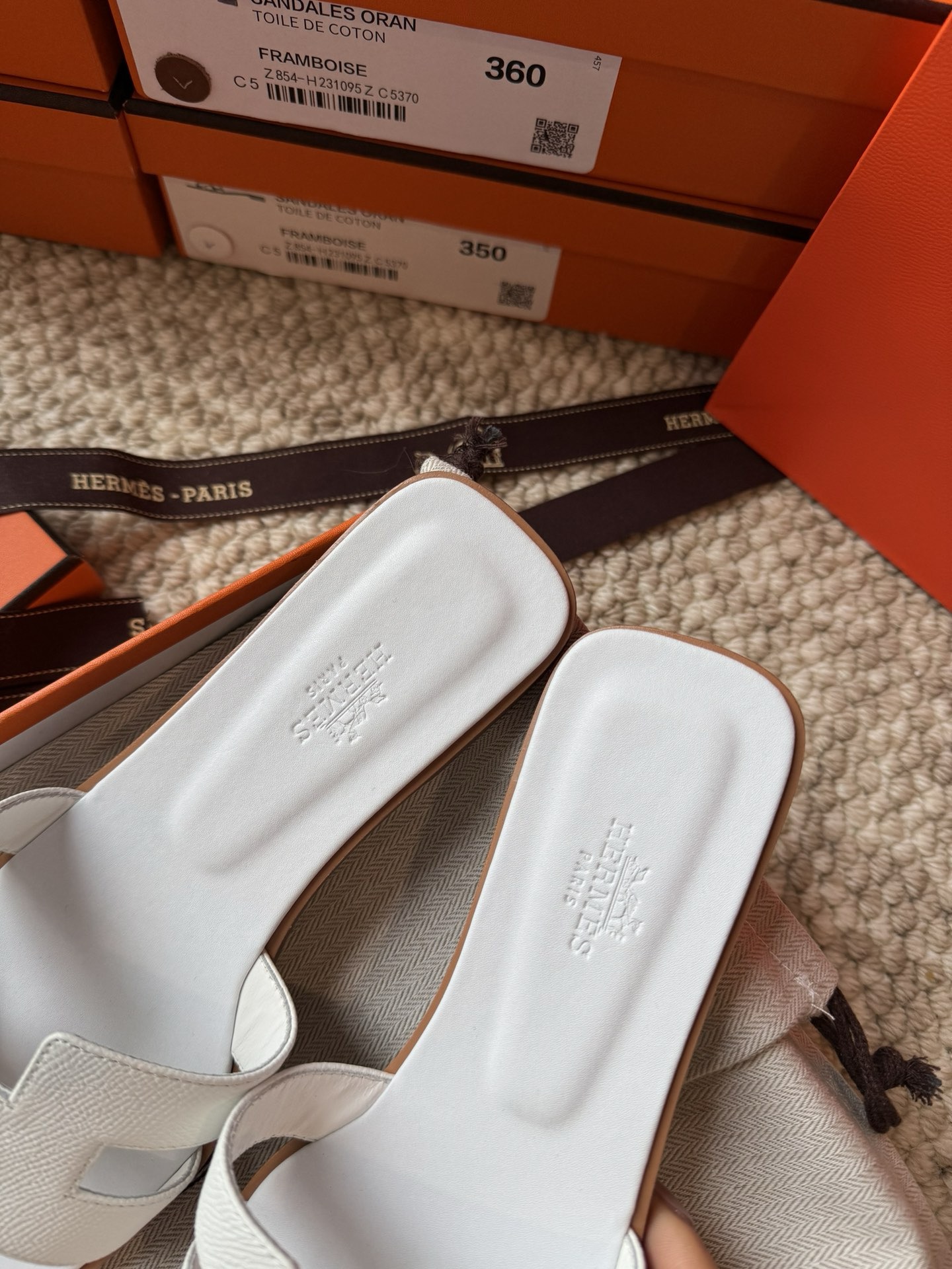 Hermes Oran Slippers Size 36-41