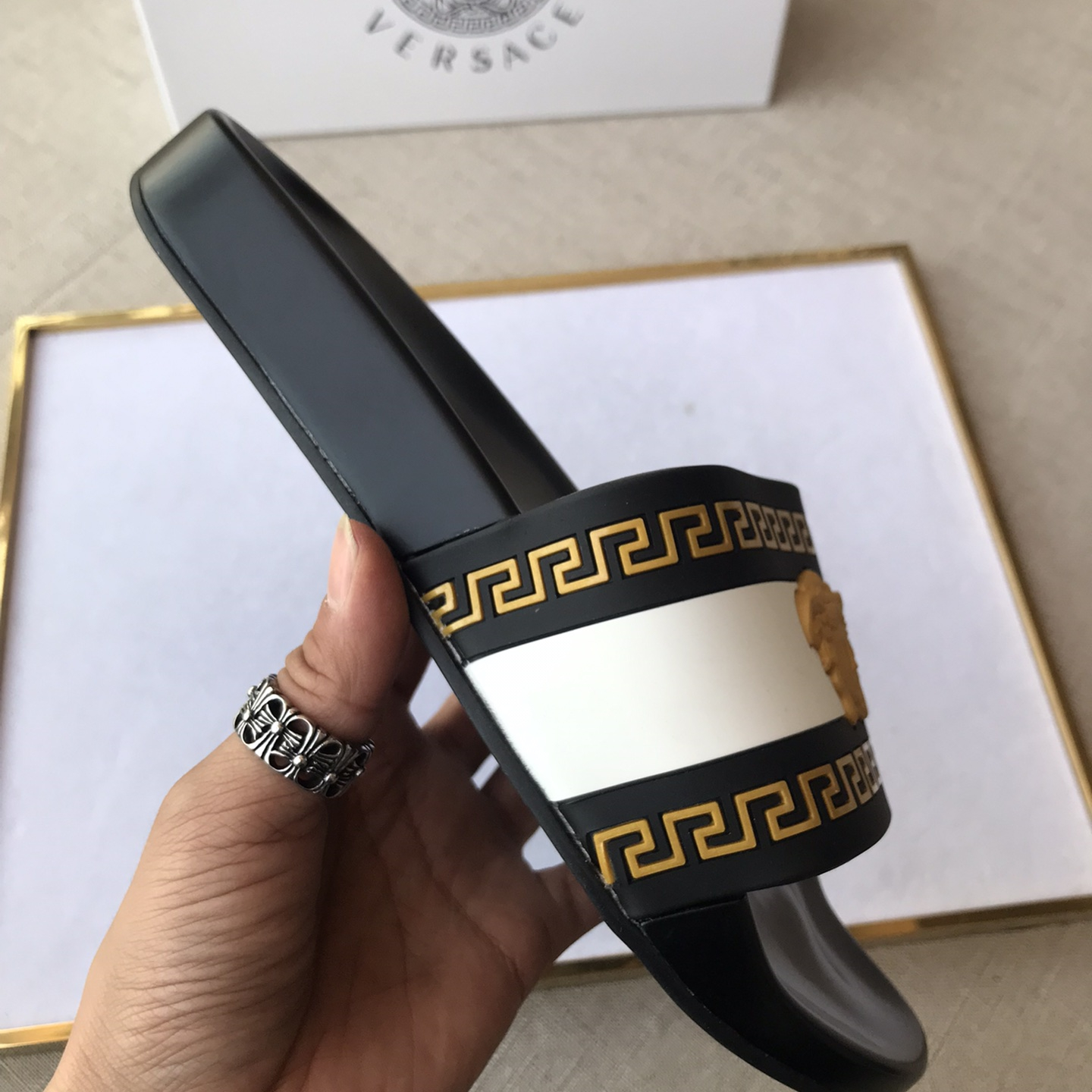 Versace Mens Women Sandals Gr. 36-46