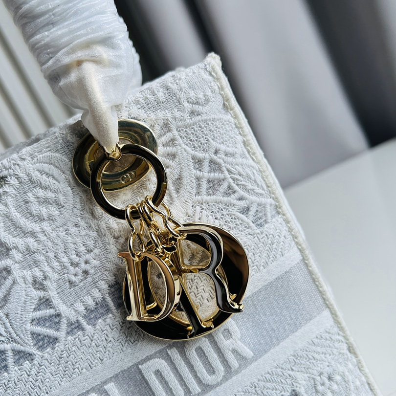 Dior Lady D-lite Women Shouler Bags 24cm