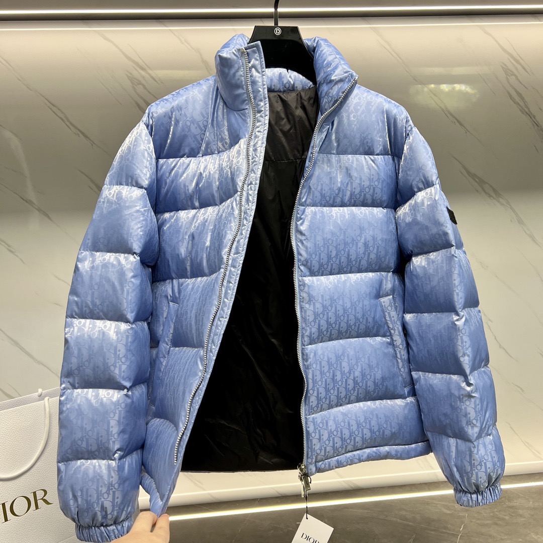 Dior 23FW Oblique Unisex Winter Jacket Size 46-54