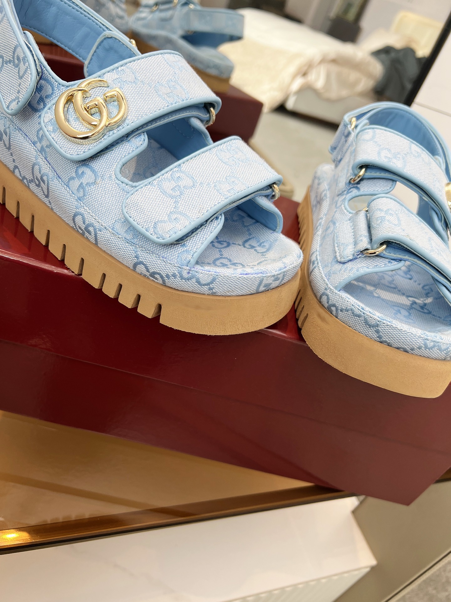 Gucci Women Thick soled Sandals Size 35-41