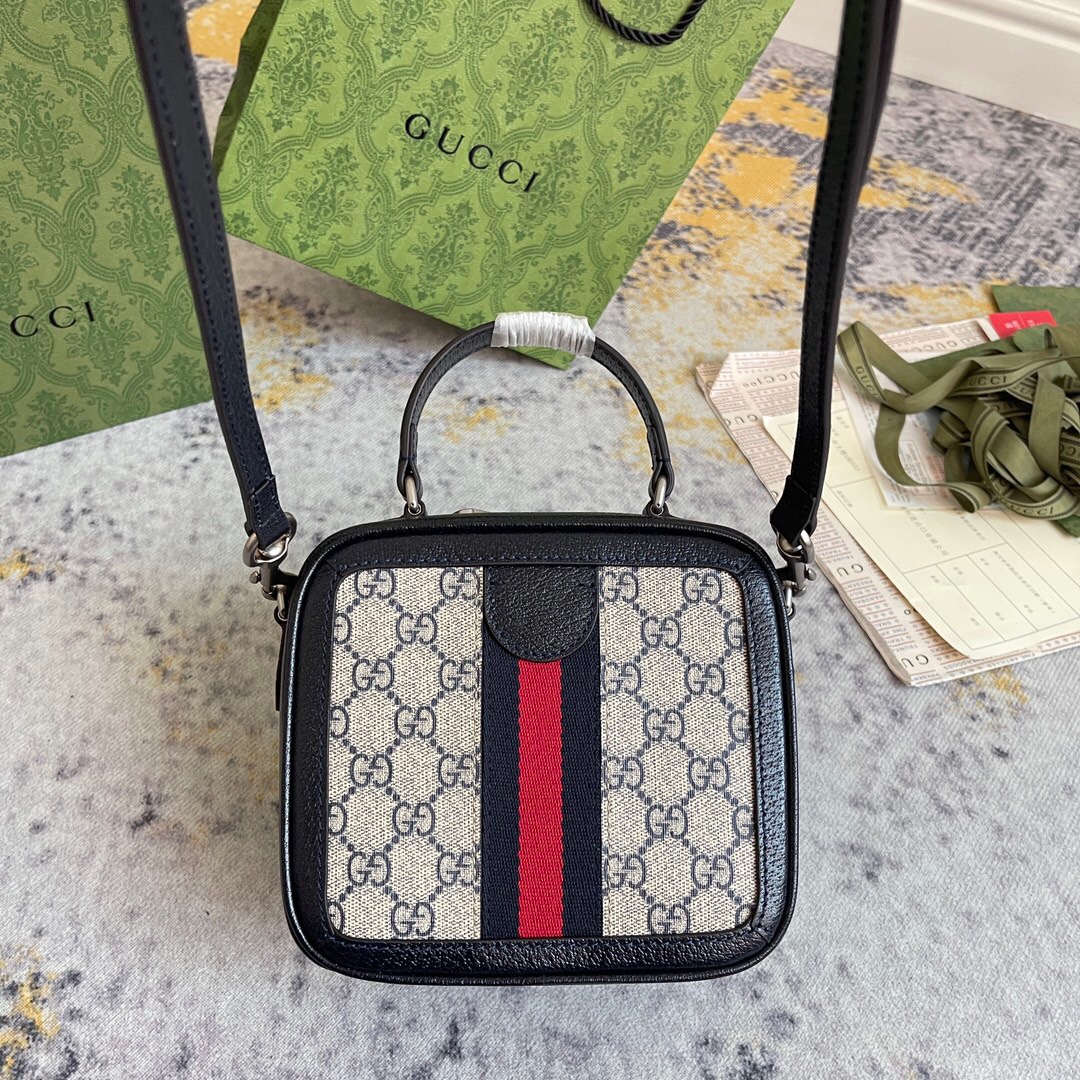 Gucci Ophidia GG Mini Women Shoulder Bags 17.5*16.5*9.5cm