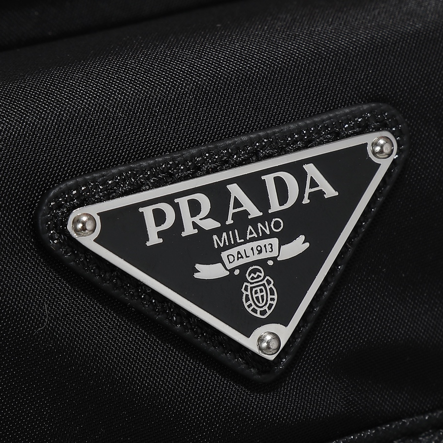 Prada 2VH133 Re-Nylon and Saffiano Leather Mens Shoulder Bags Size 22*16*5cm