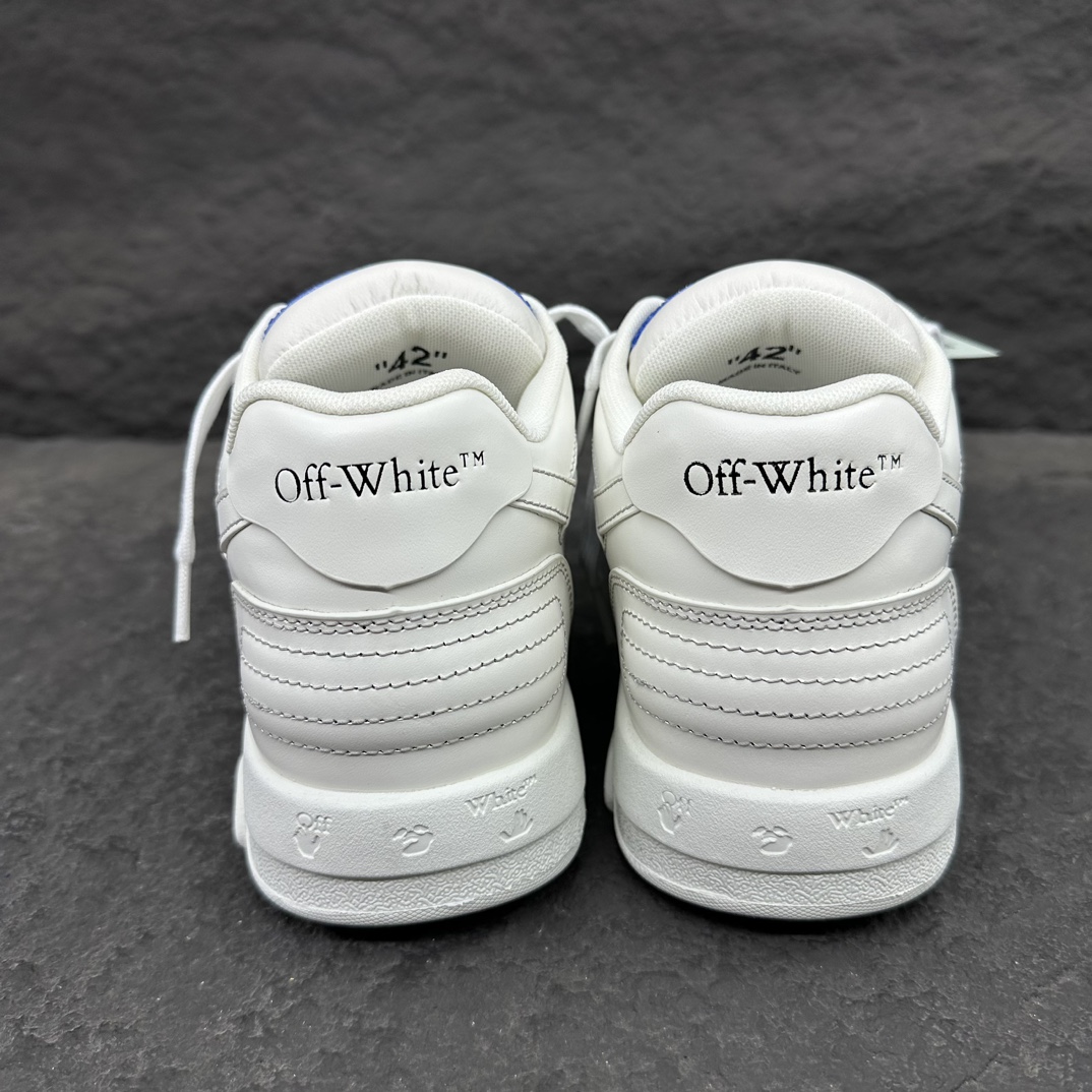 OFF White Out of Office Calf Leather Sneaker Size 36-46
