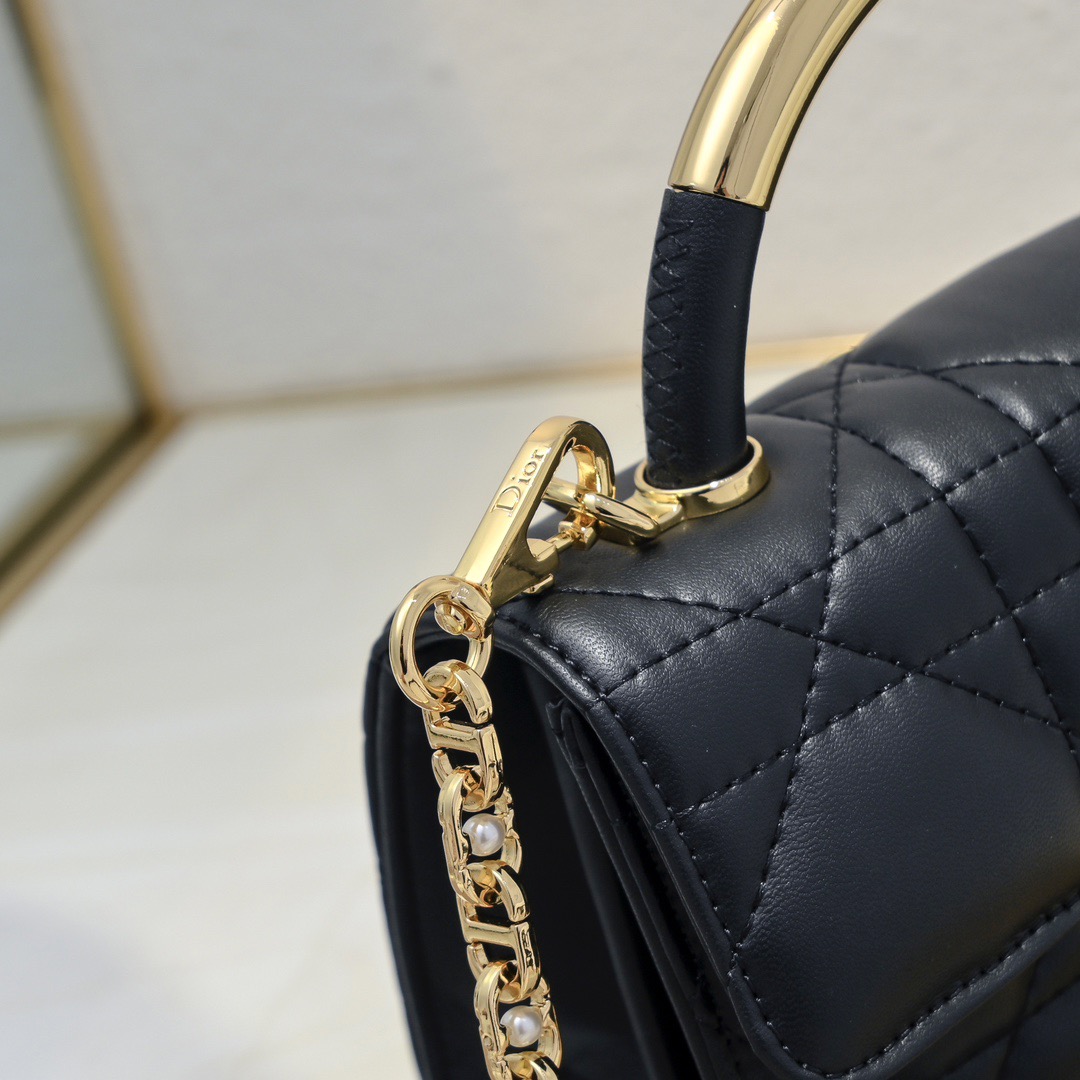 Dior Mini Dior Ange Women Shoulder Bags 20*12*5cm