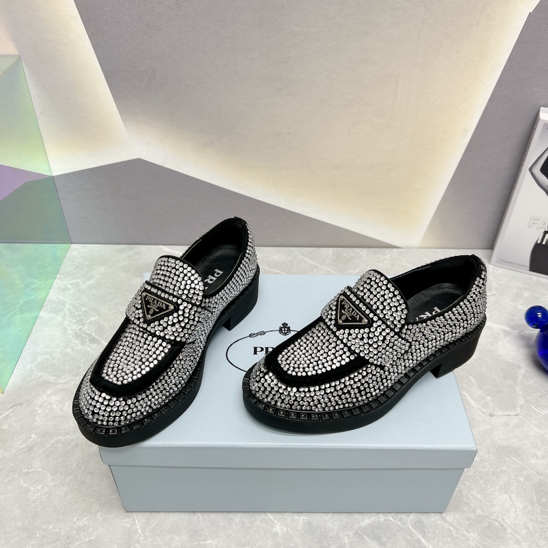 Prada New Women Loafers Size 35-41