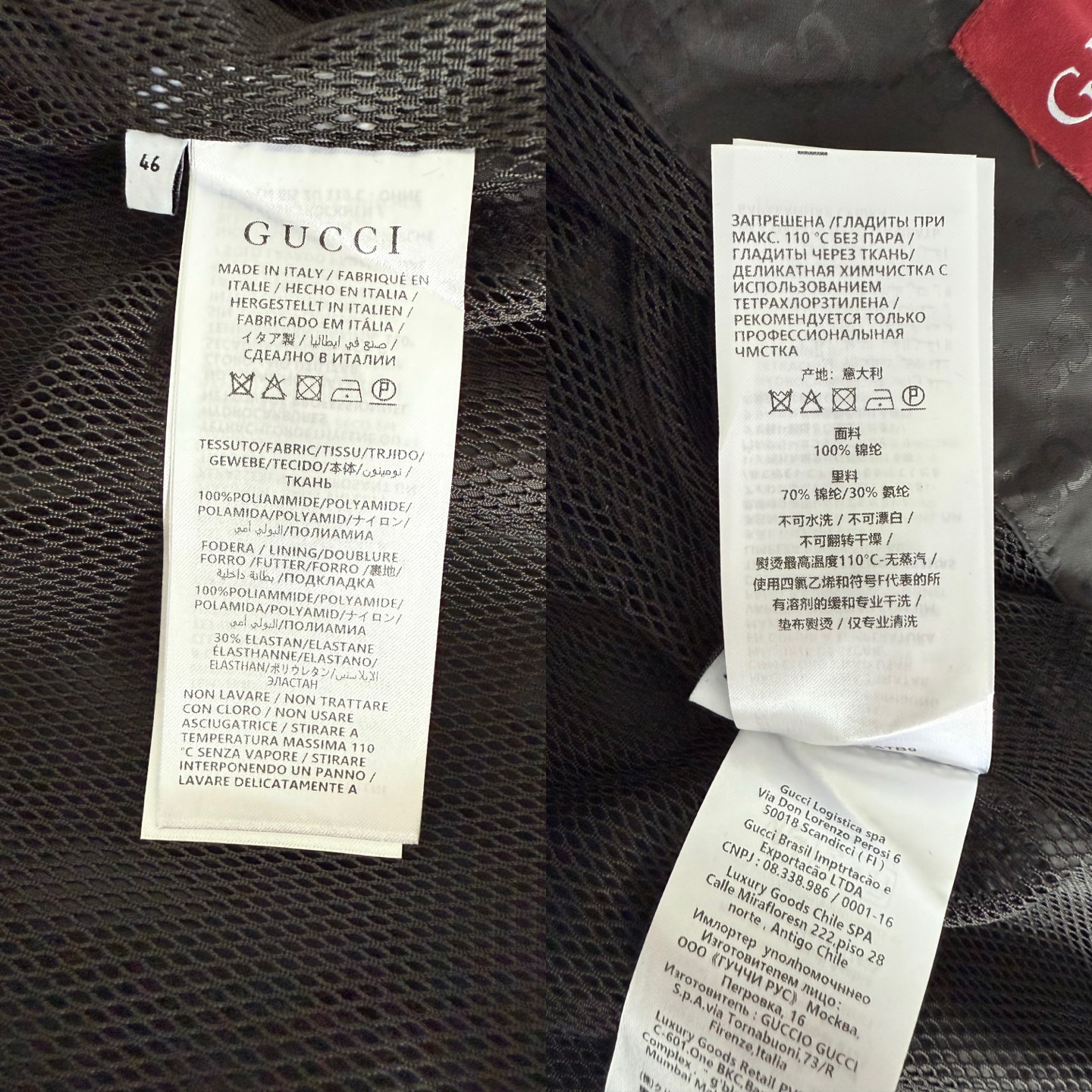 Gucci 25ss New Unisex Jacket Size S-XL
