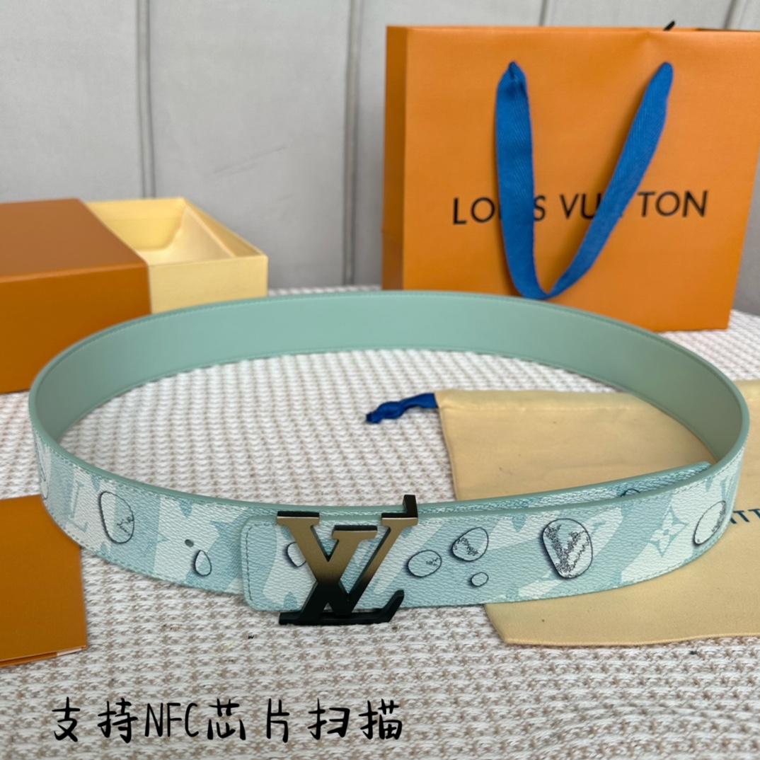 Louis Vuitton Mens Belt Width 4cm
