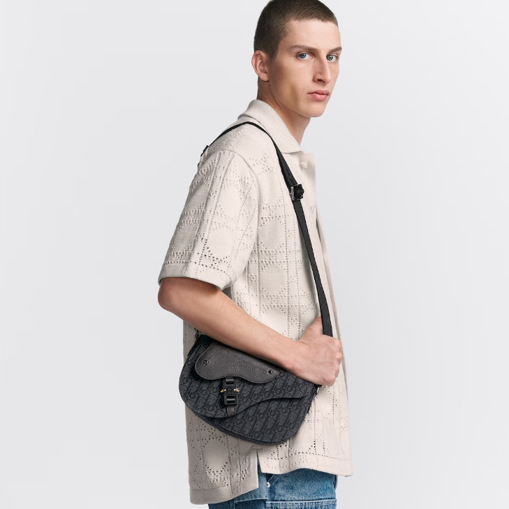 Dior Saddle Messenger Mens Shoulder Bags Size 24.5*16.5*5.5cm