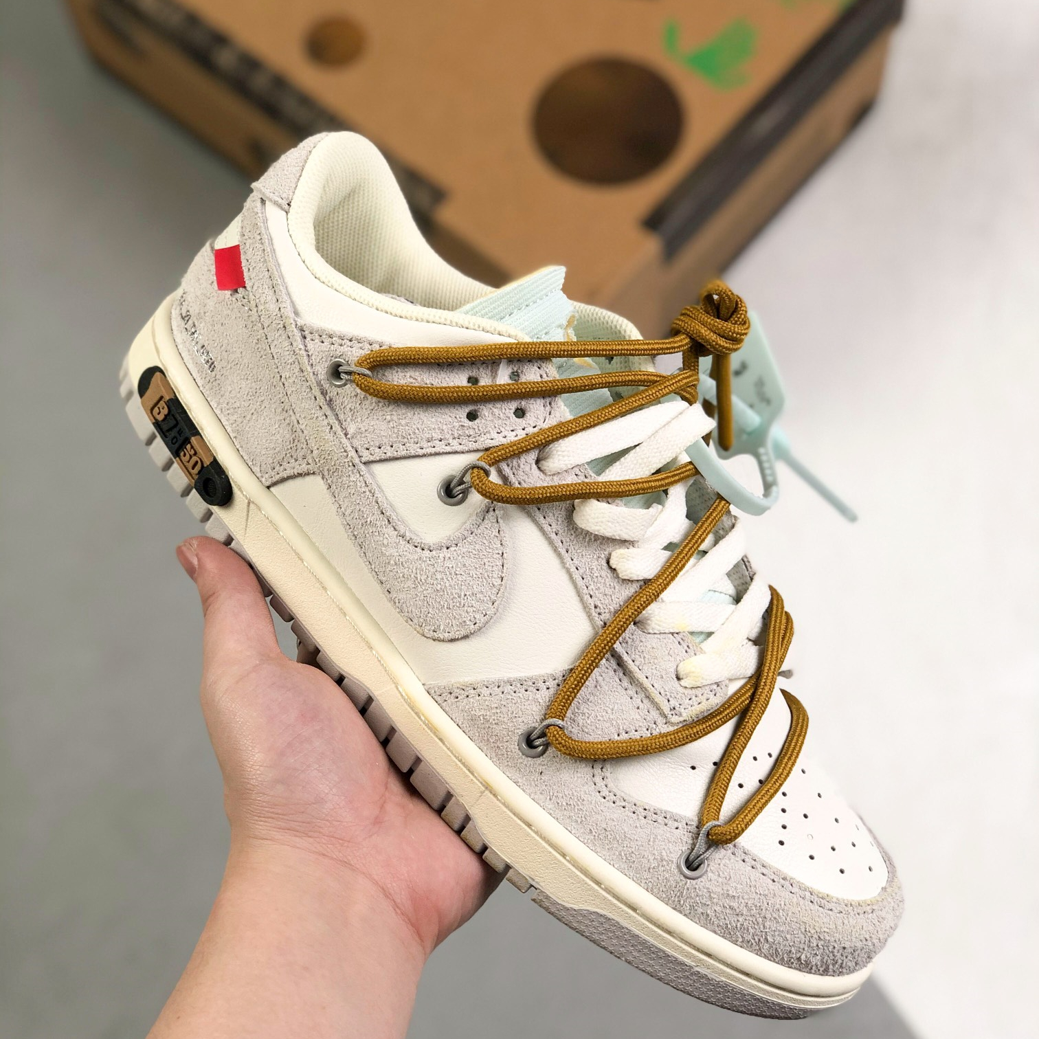 Nike Dunk Low x OFF White Top Sneakers  Gr. 36-45