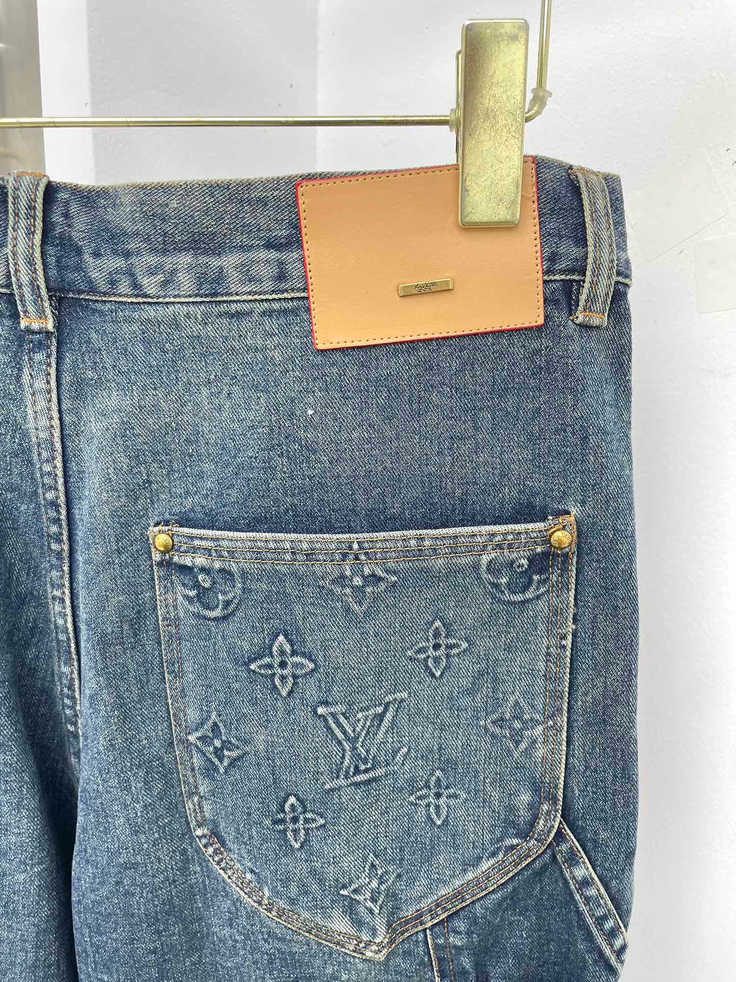 Louis Vuitton Unisex Jeans Size S-XL
