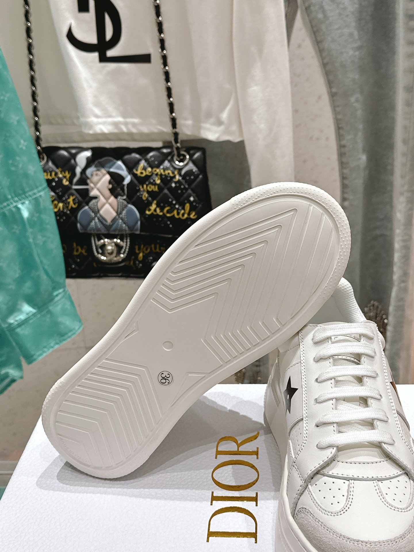 Dior Star Sneaker mit Plateausohle Size 36-41