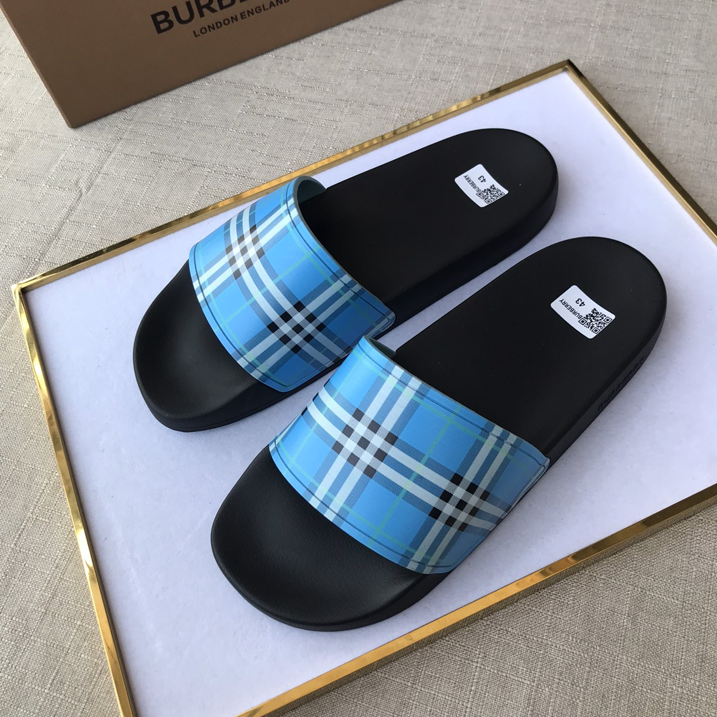 Burberry Mens Women Sandals Gr. 36-46